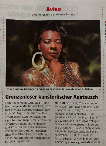 Foto eines Zeitungsartikel