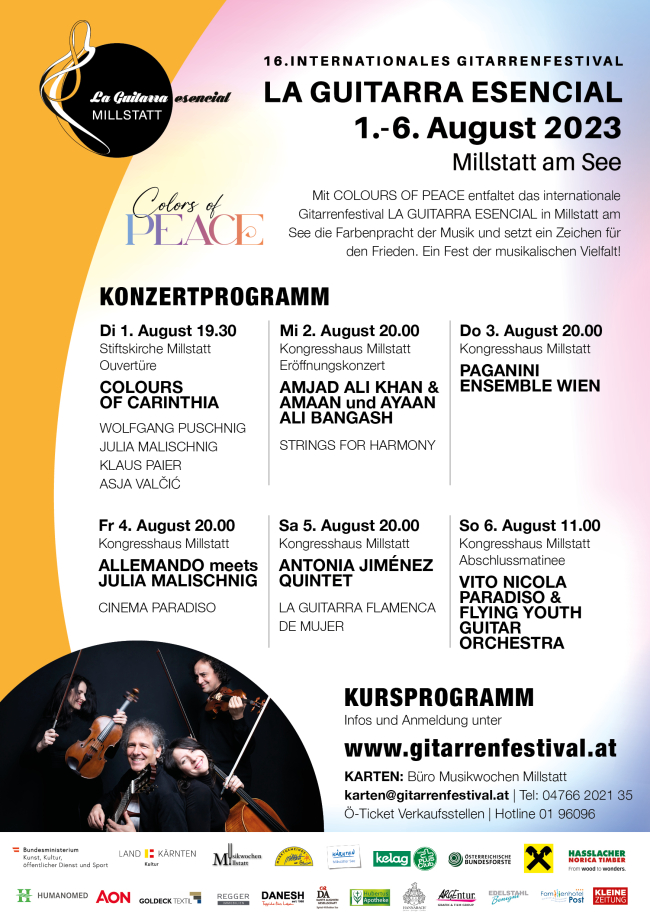 Das 16. La Guitarra Esencial Festival Programm Ist Präsentiert ...